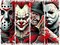Halloween 5D Diamond Painting Kit for Adults – Full Round Drill Horror Movie DIY Gem Art Craft for Beginners, Holiday Gift & Home Wall Decor, 12x16 Inch